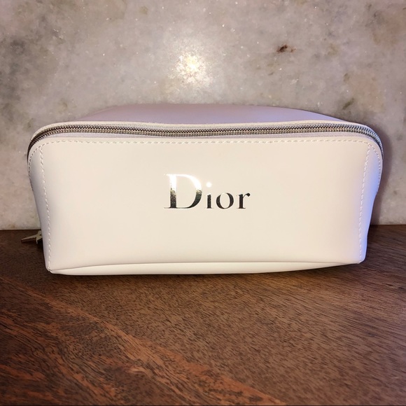 Dior Handbags - Dior White Cosmetic Bag